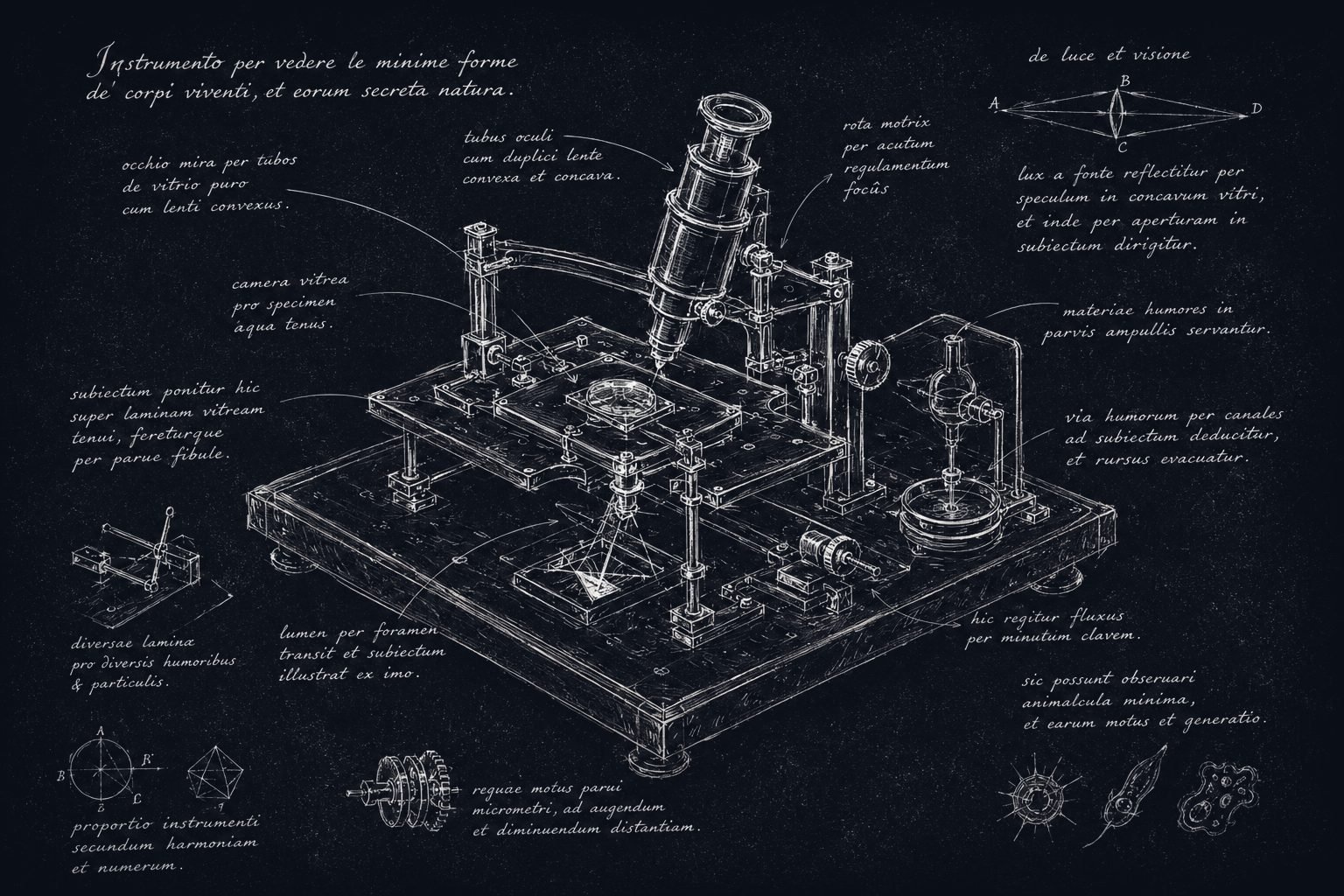 Optical microscope, deep-tech research